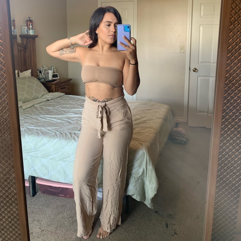 Baggy tan/beige pants